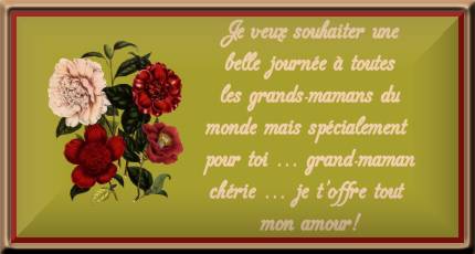 pour toi maman